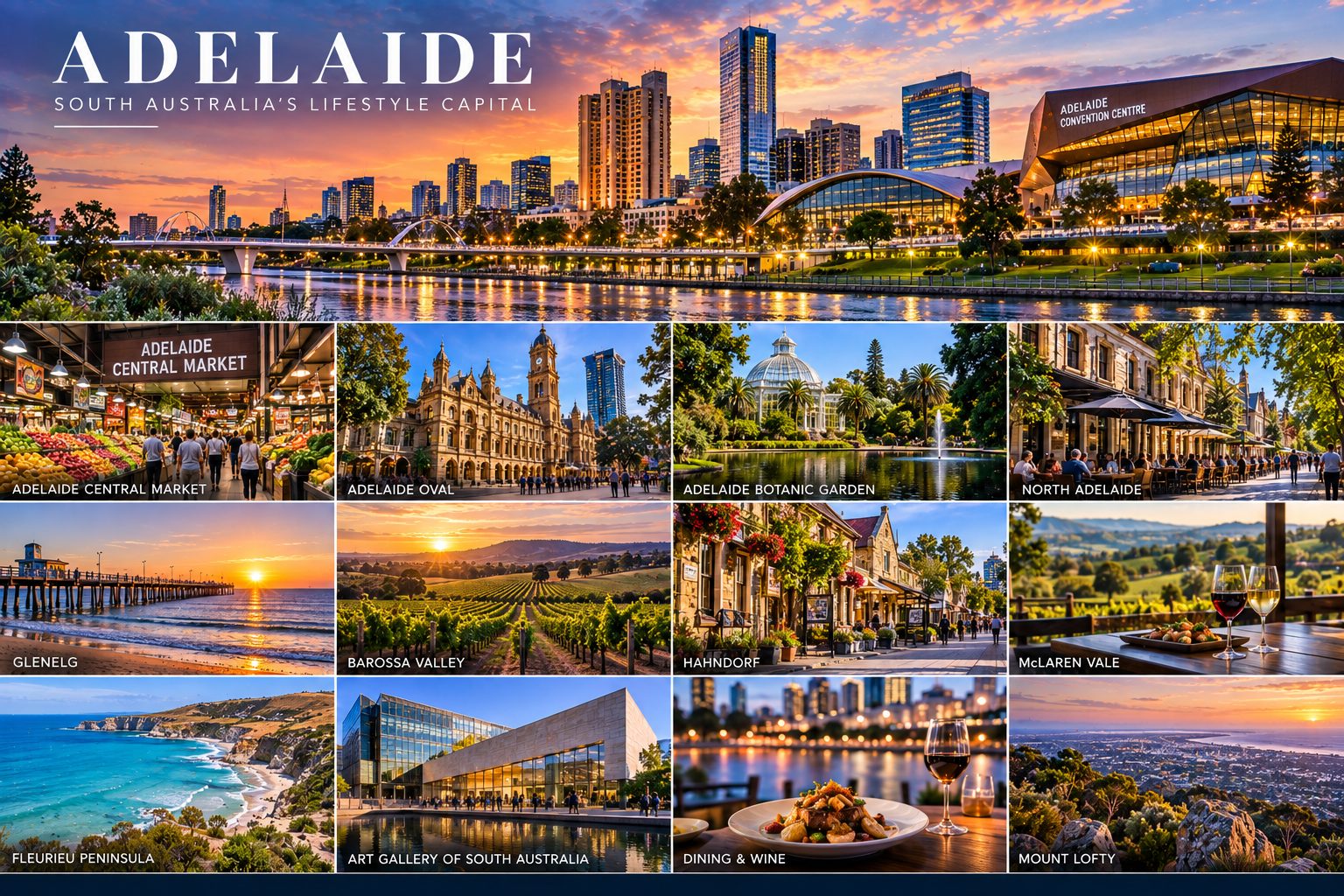 Adelaide highlights — top attractions and experiences