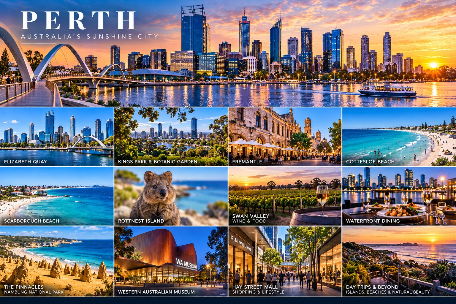 Perth highlights — top attractions and experiences