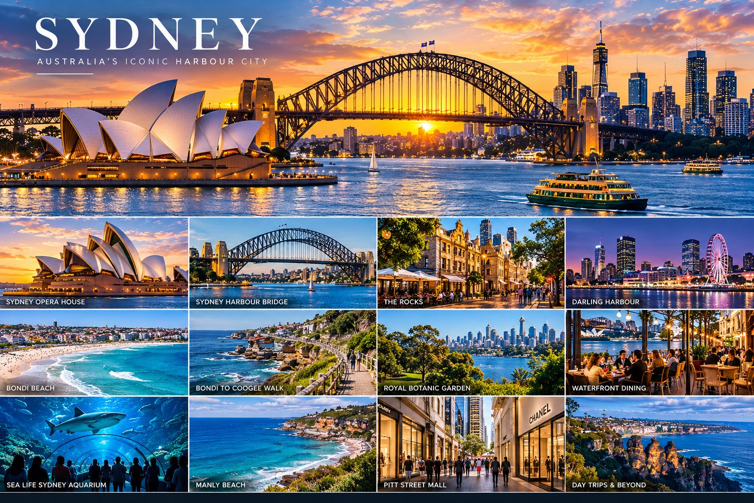 Sydney highlights — top attractions and experiences